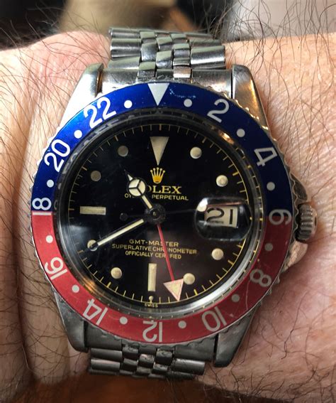 rolex gmt master 1960